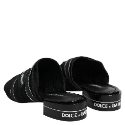 Black Slides Slip On Sandals Shoes