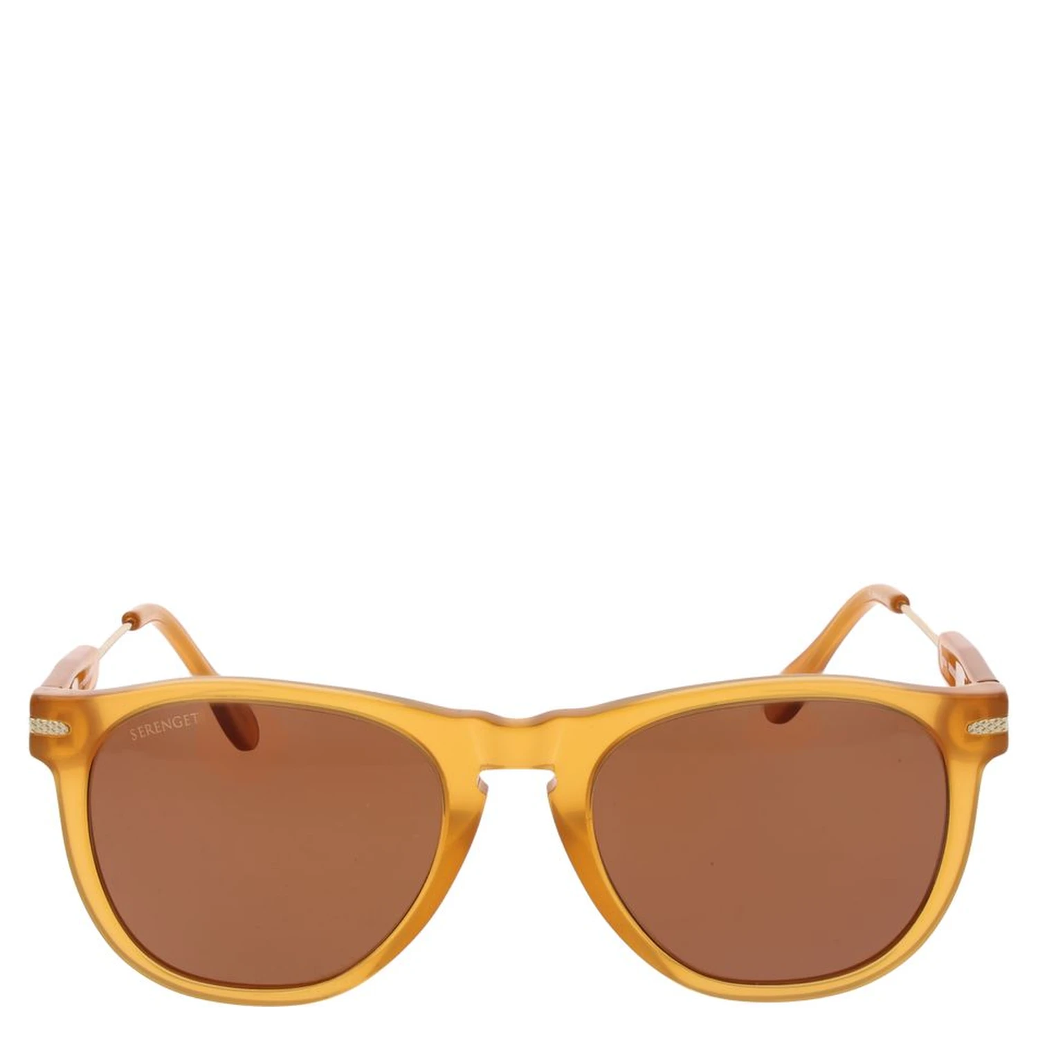 Orange Plastic Sunglasses