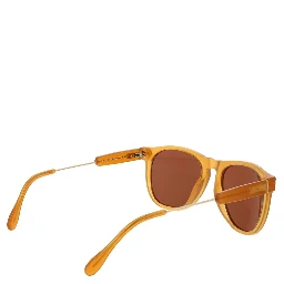 Orange Plastic Sunglasses