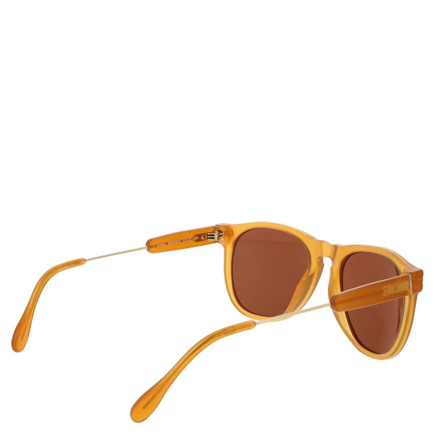Orange Plastic Sunglasses
