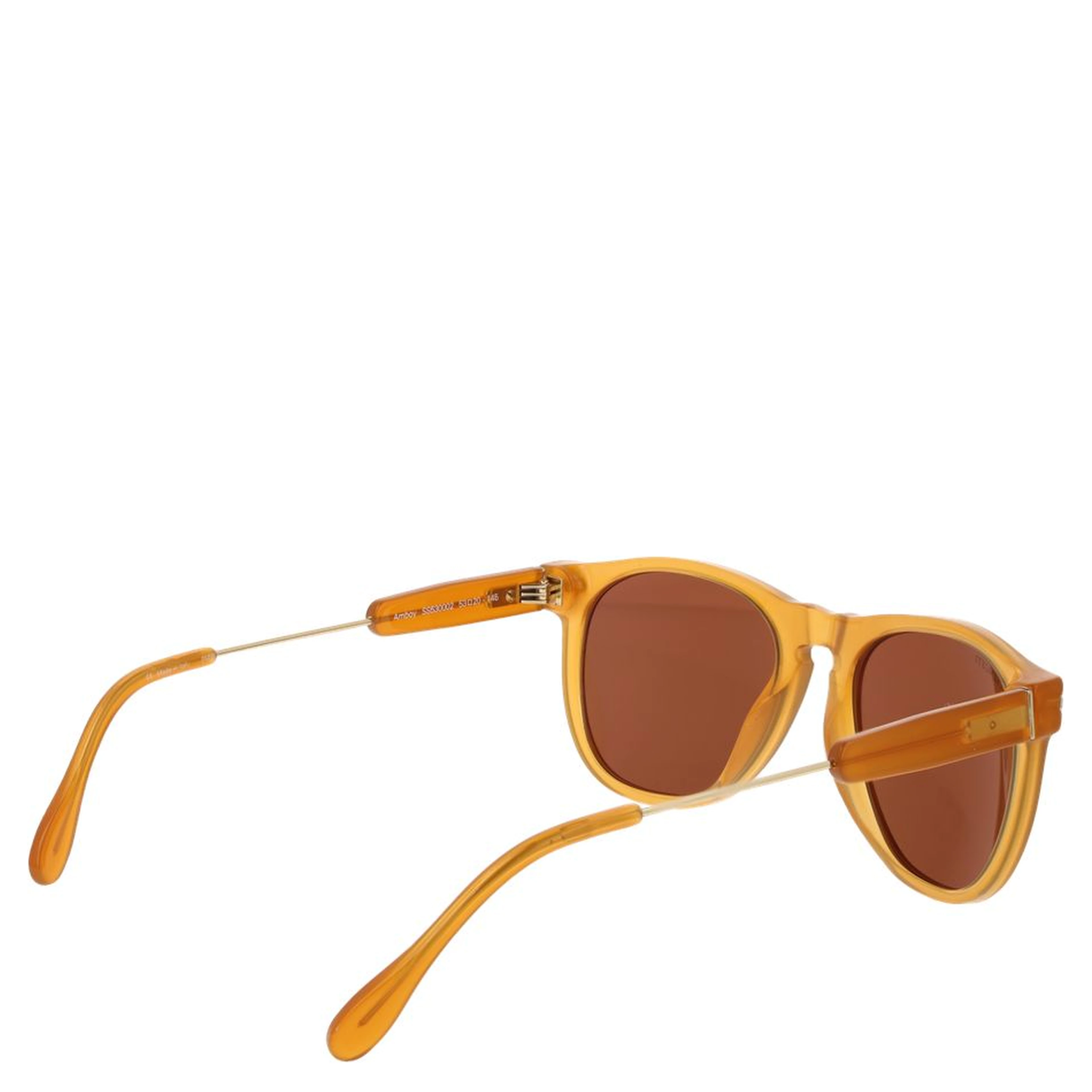 Orange Plastic Sunglasses