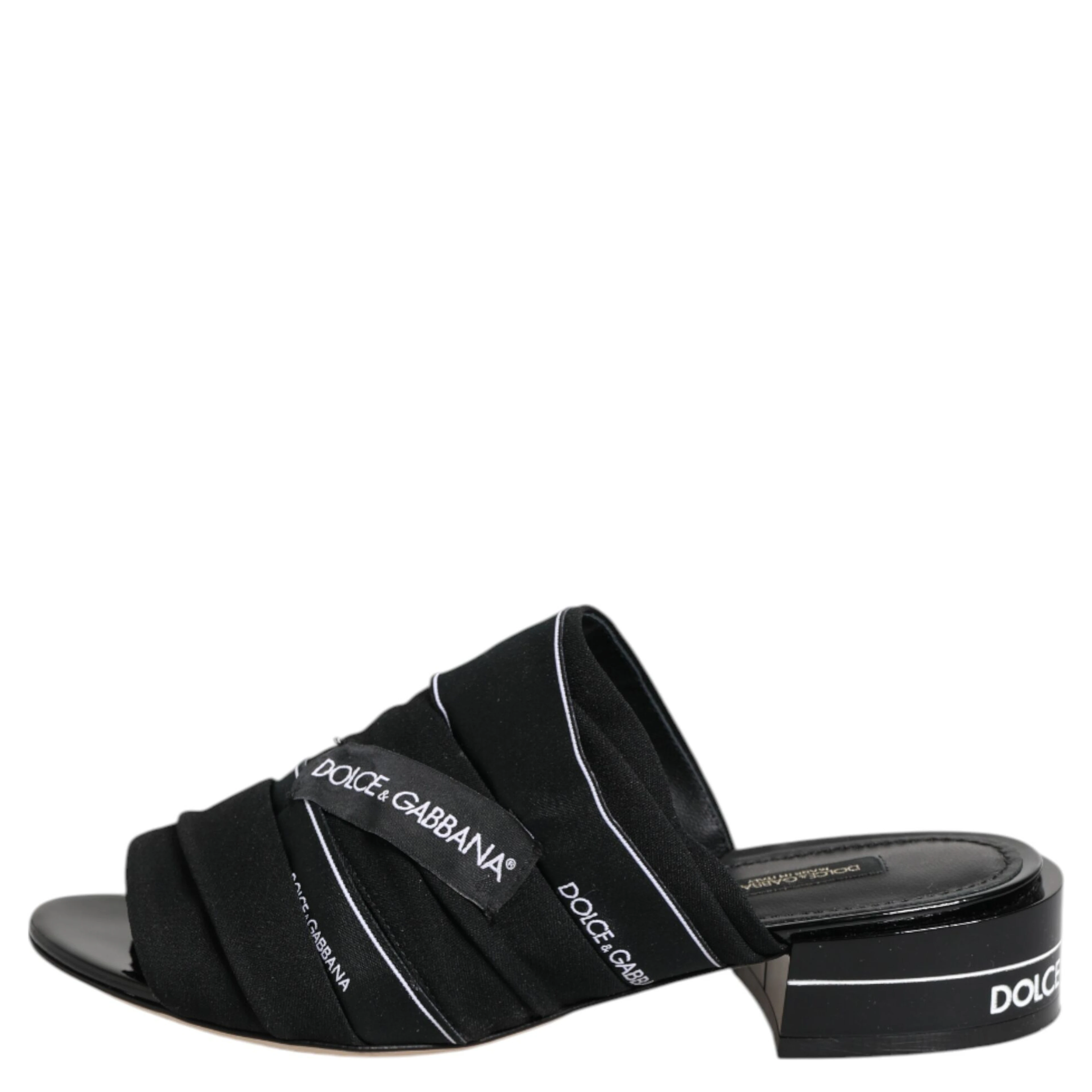 Black Slides Slip On Sandals Shoes