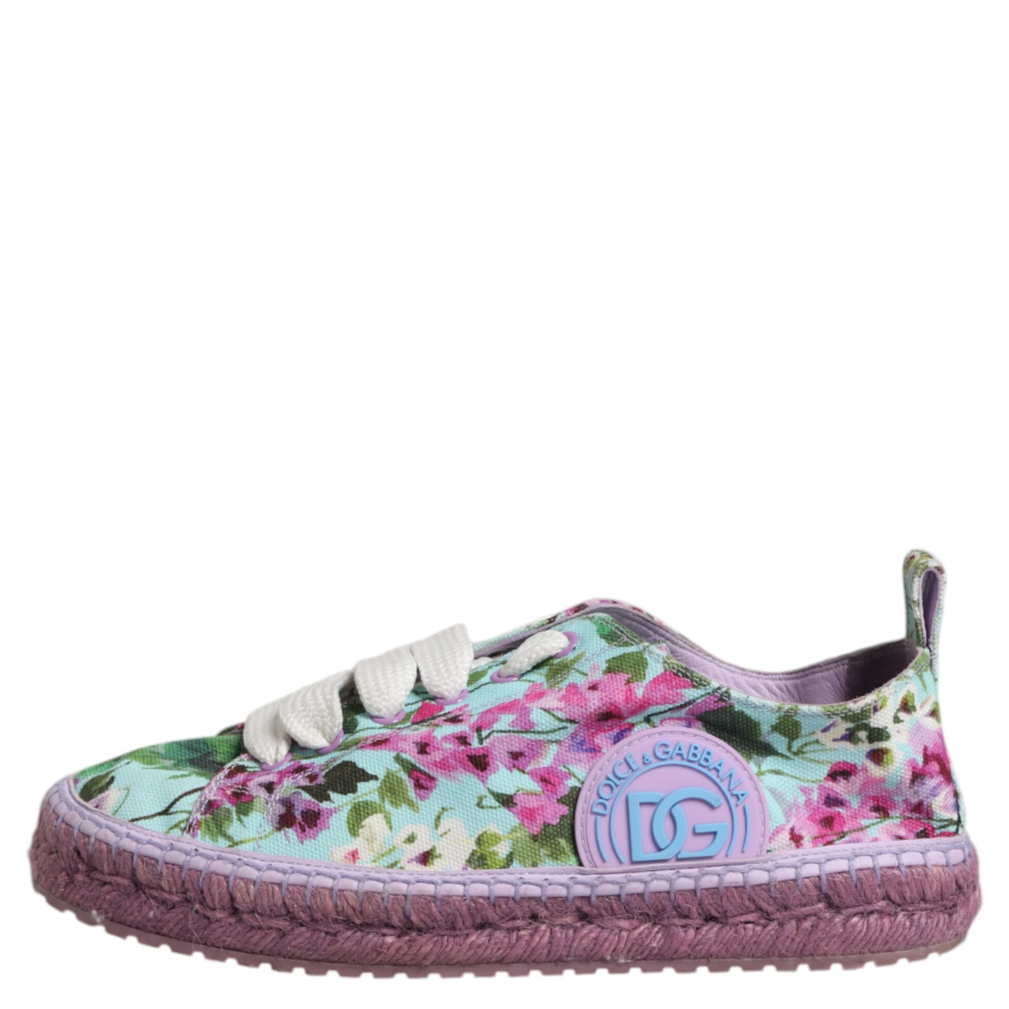 Multicolor Canvas Espadrilles Sneakers Shoes