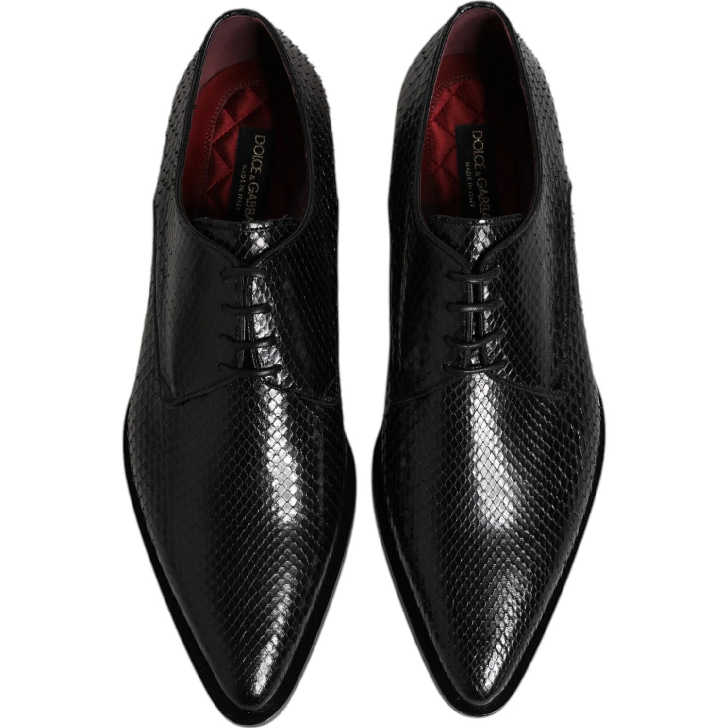 Black Leather Lace Up Dress Men Derby Shoes