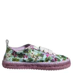 Multicolor Canvas Espadrilles Sneakers Shoes