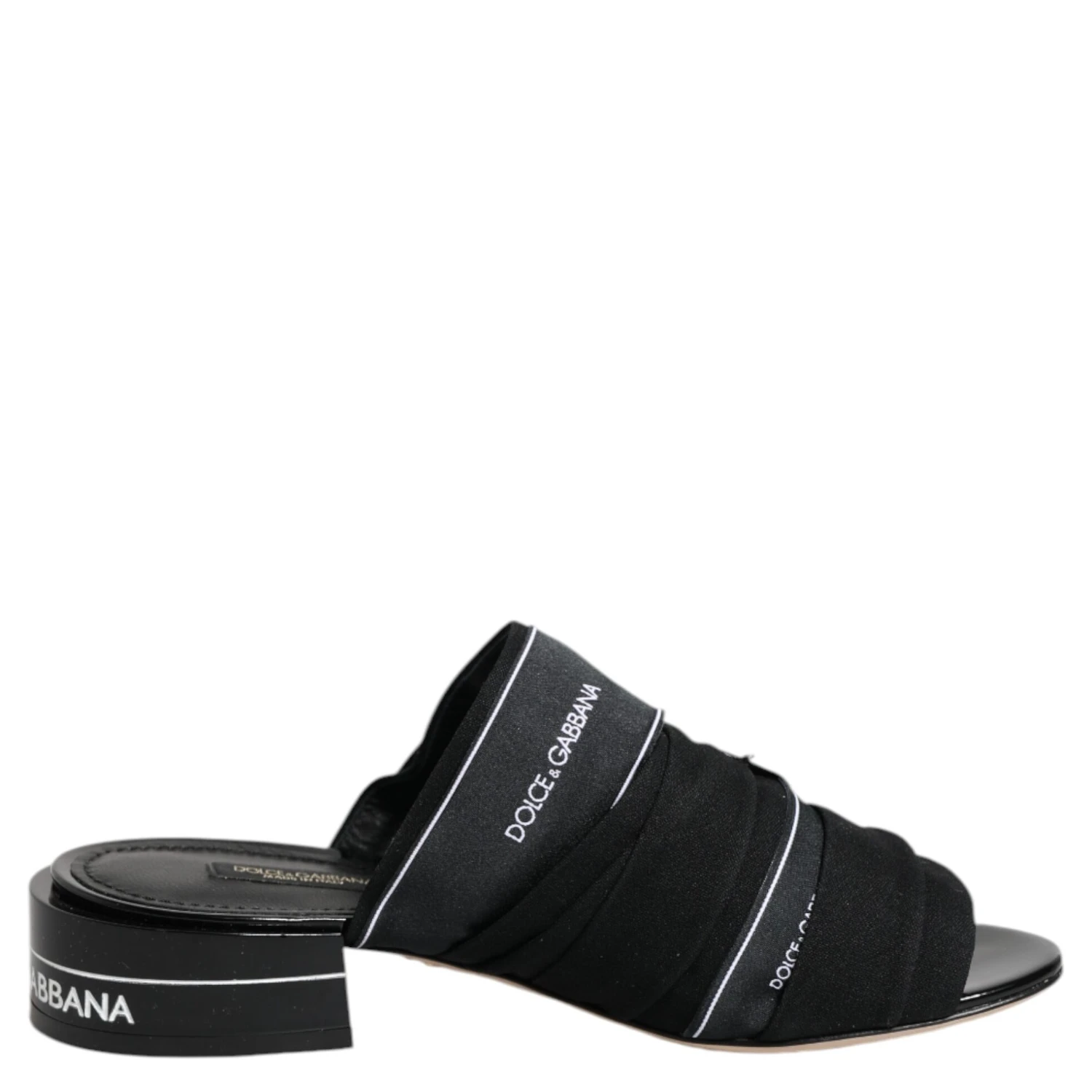 Black Slides Slip On Sandals Shoes