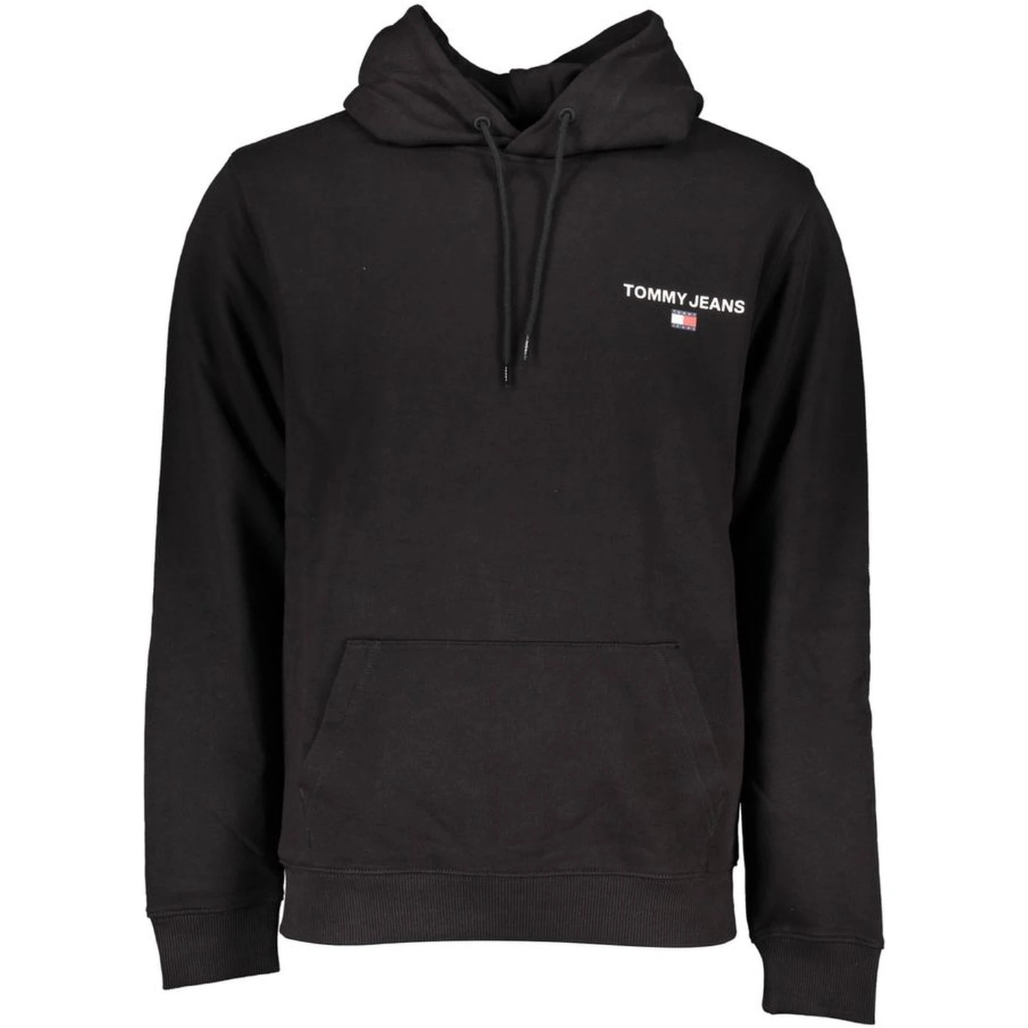 Black Cotton Men Sweater