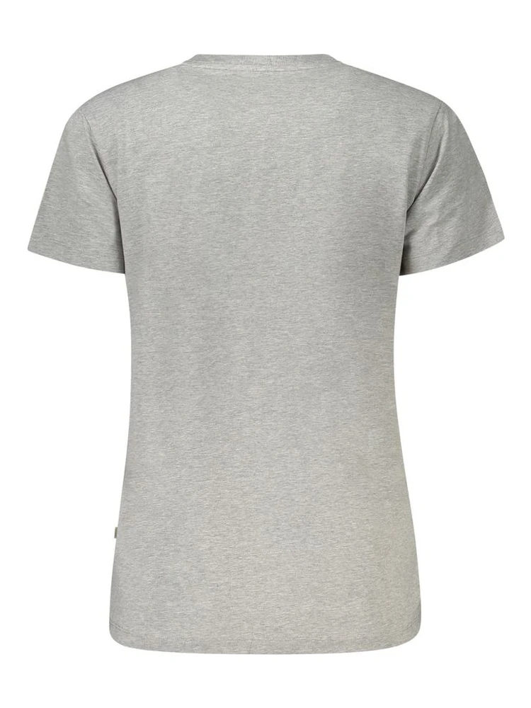 Gray Cotton Women T-Shirt alternative