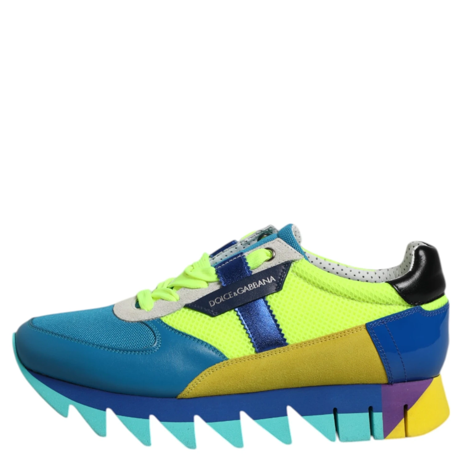 Multicolor Leather Low Top Men Sneakers Shoes