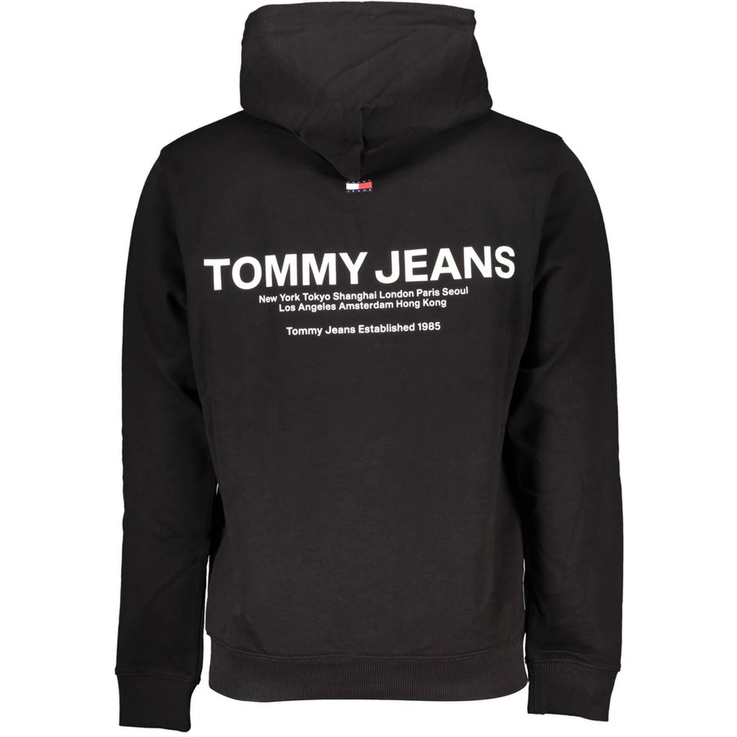 Black Cotton Men Sweater