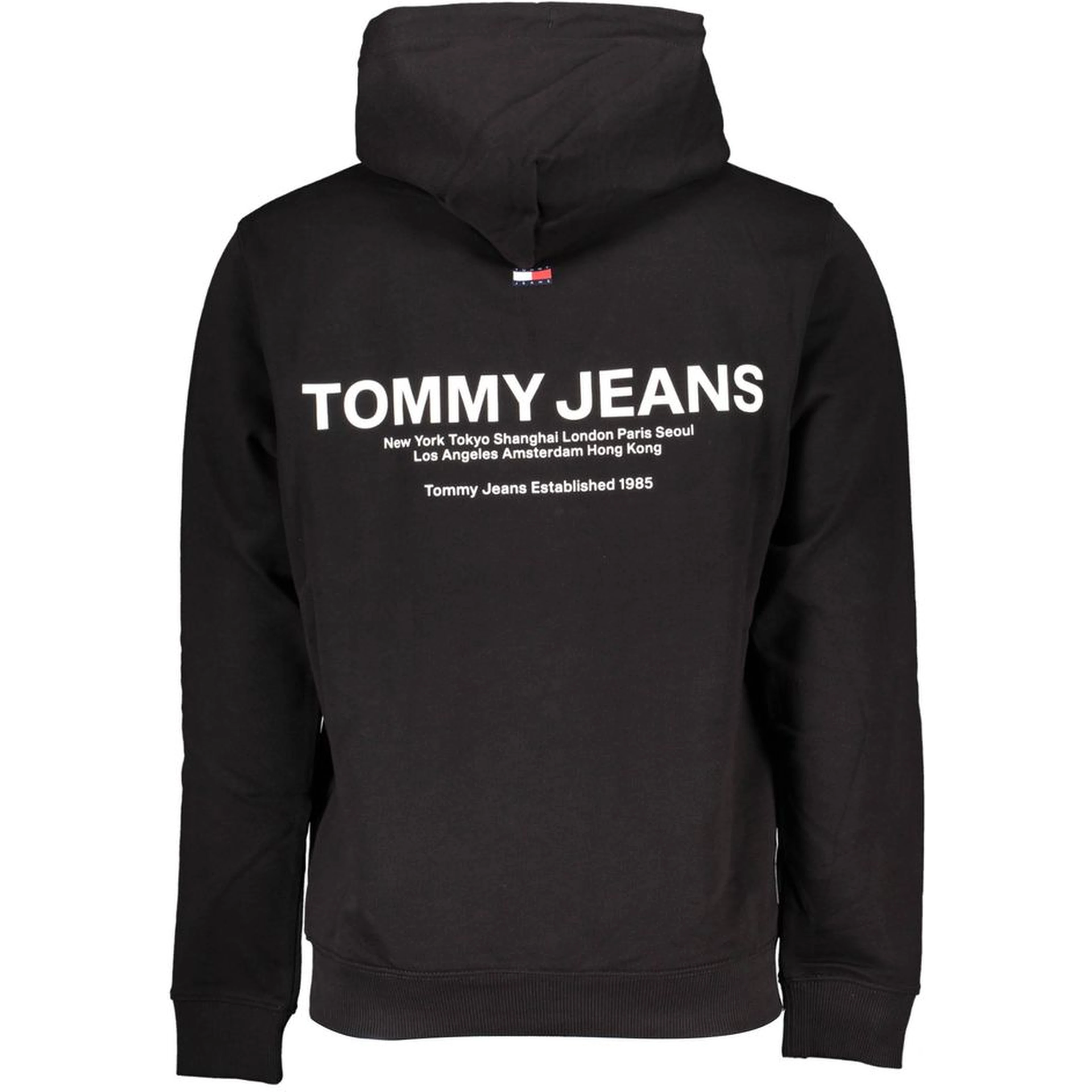 Black Cotton Men Sweater