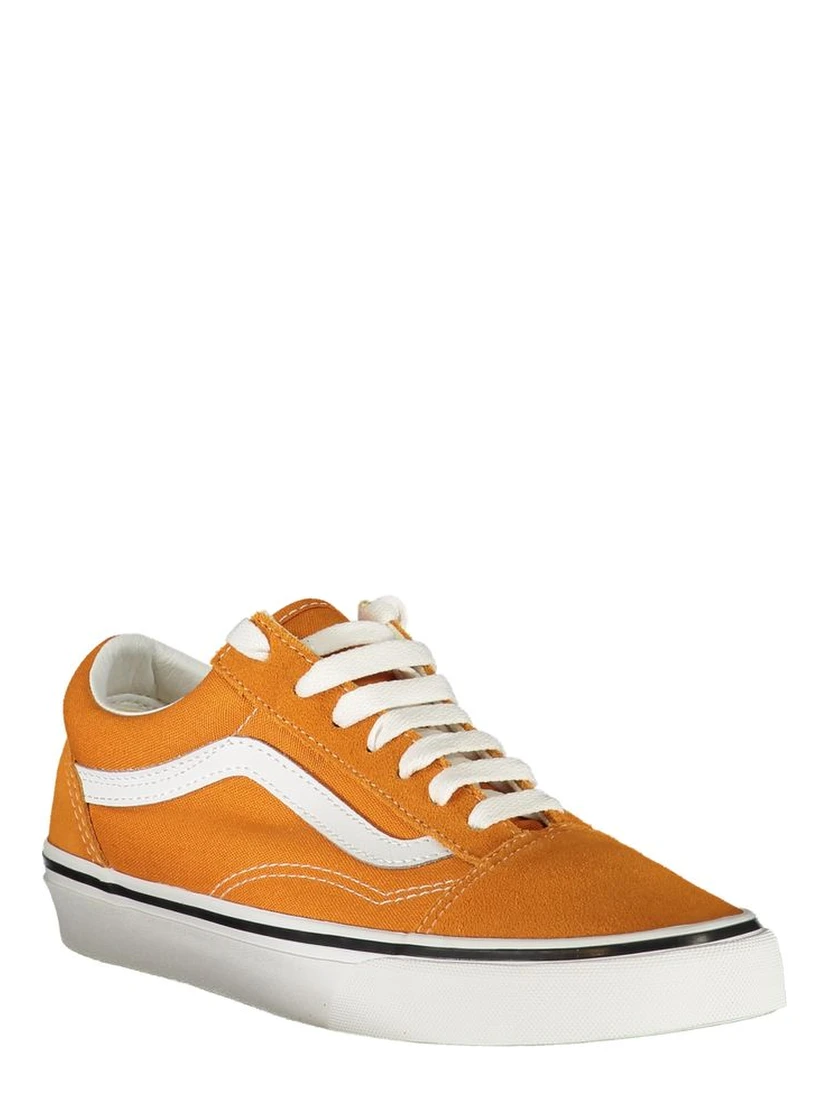 Orange Polyester Sneaker