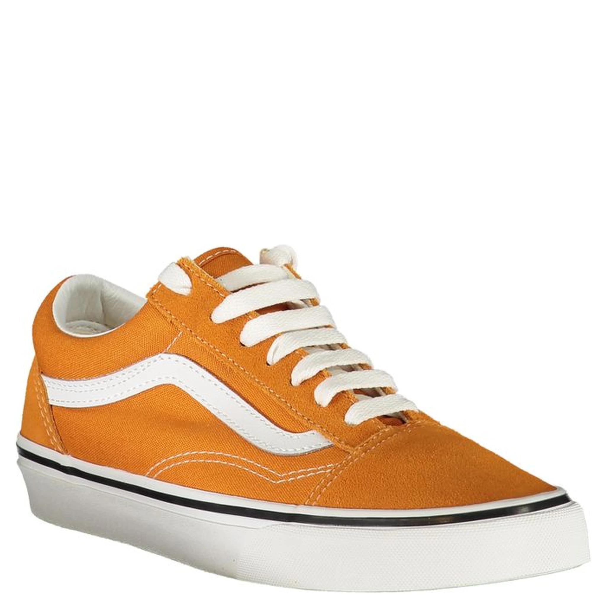 Orange Polyester Sneaker