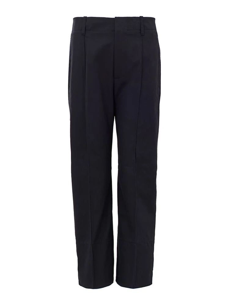 Navy Blue Cotton Pant