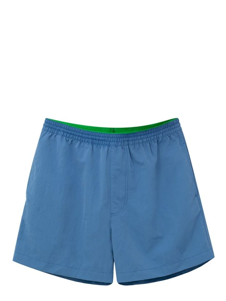 Blue Polyamide Swim Shorts