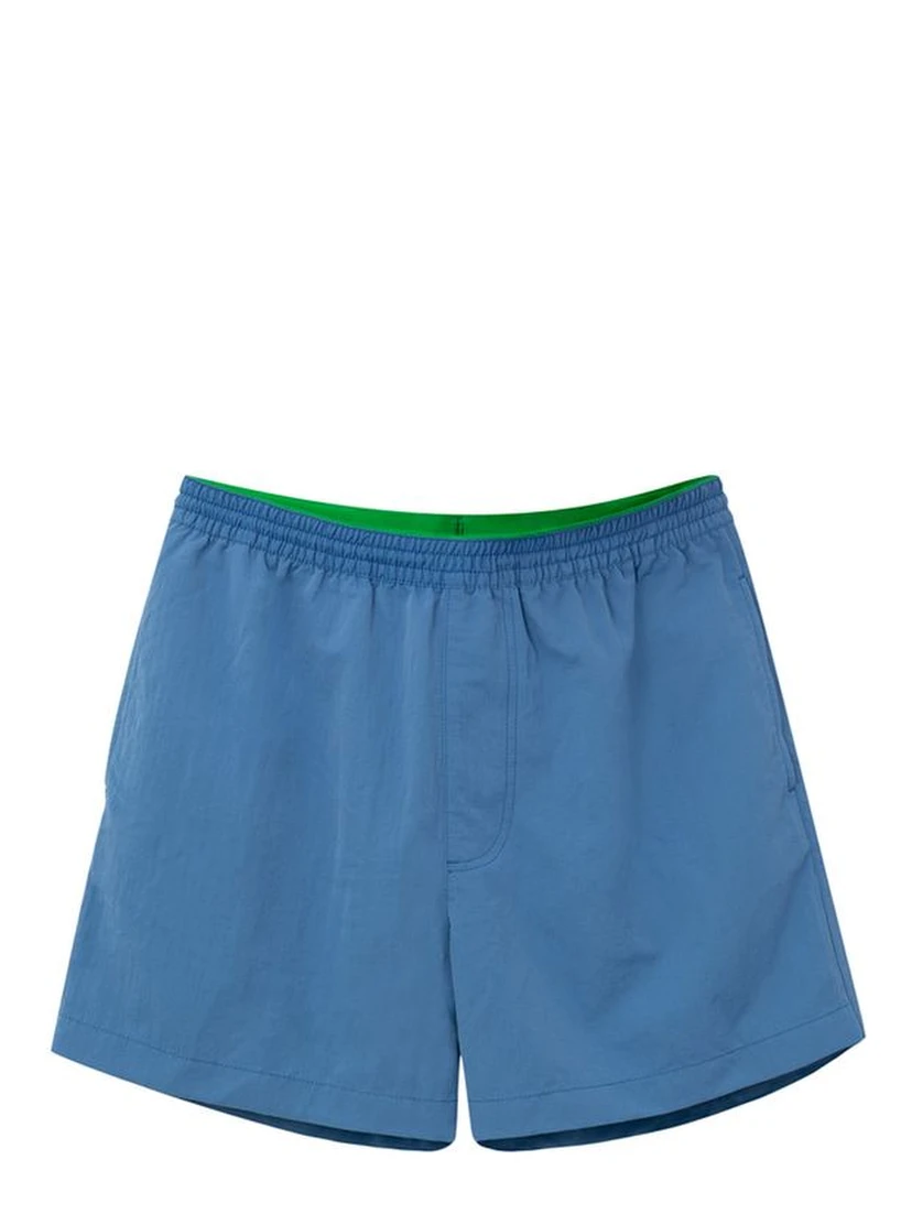 Blue Polyamide Swim Shorts