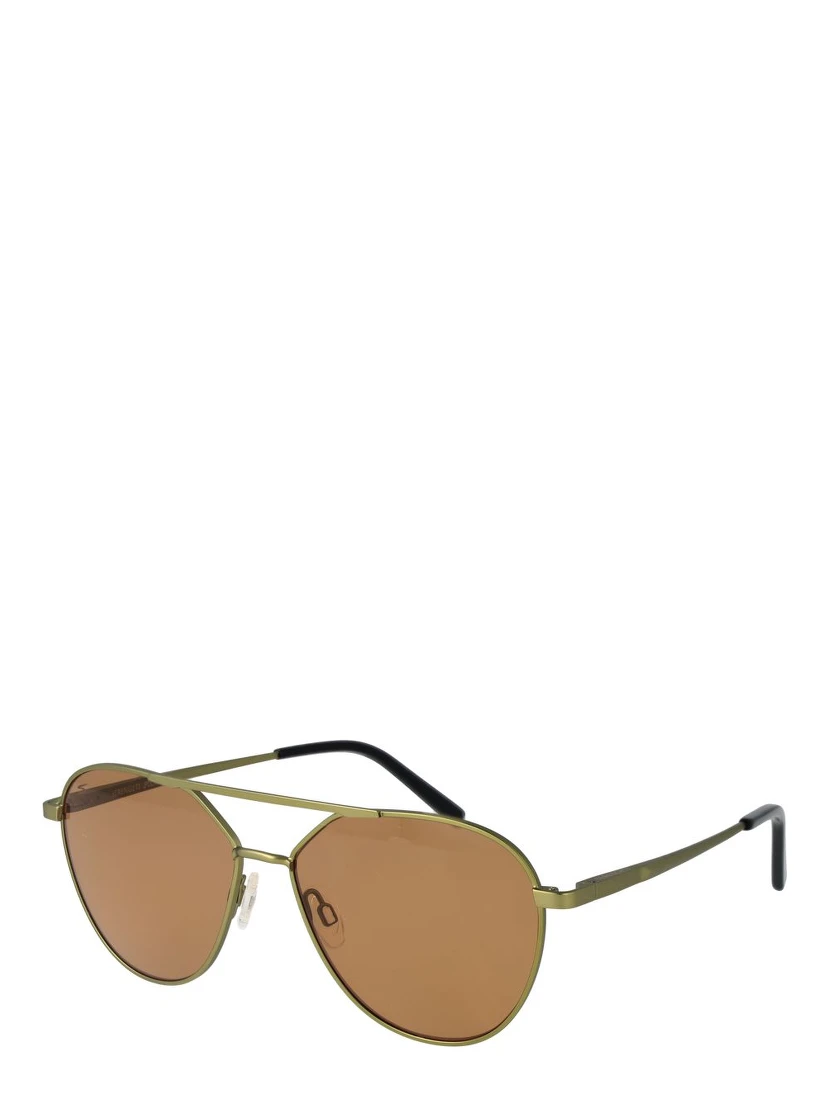 Green Plastic Sunglasses