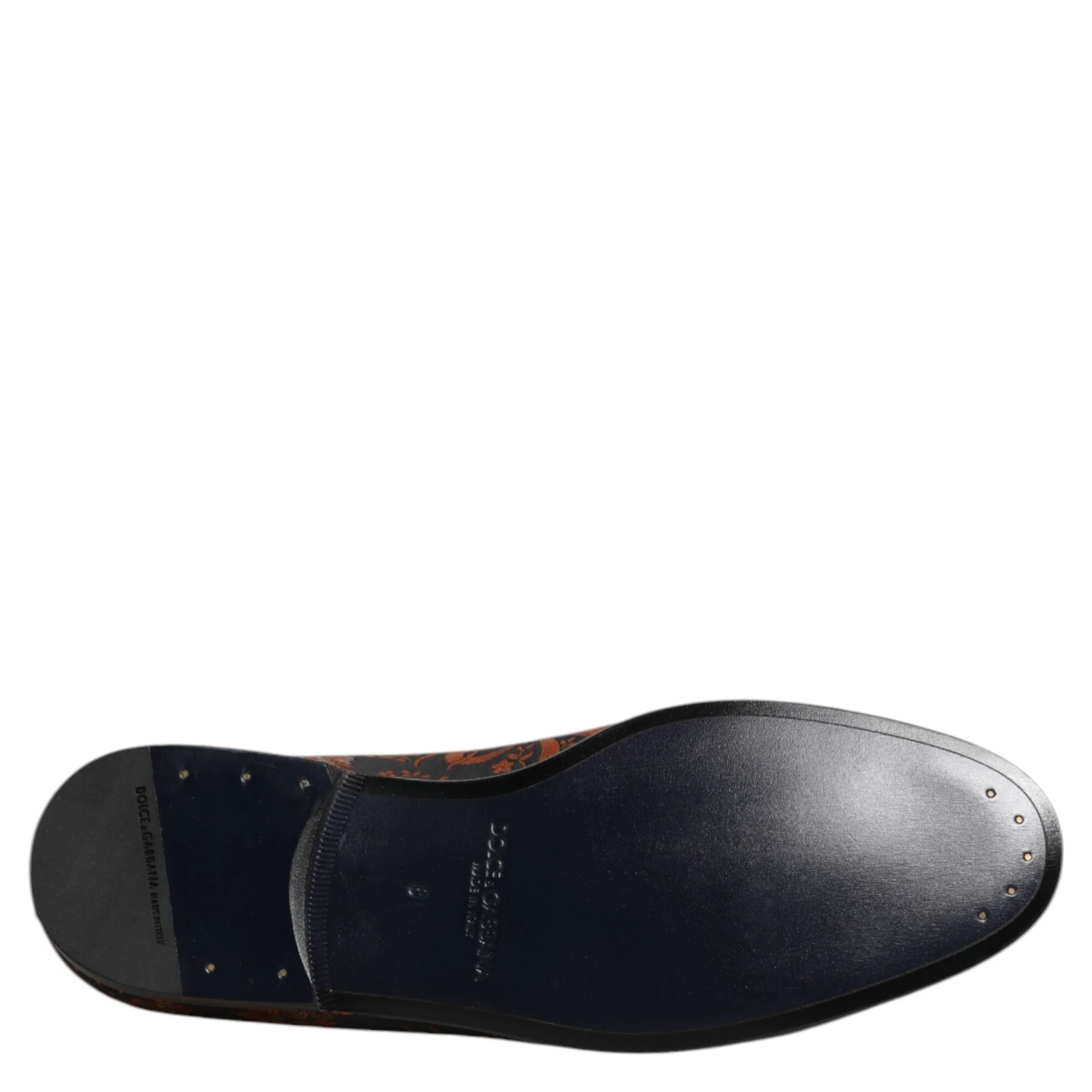 Black Jacquard Polyester Slip On Loafers Shoes