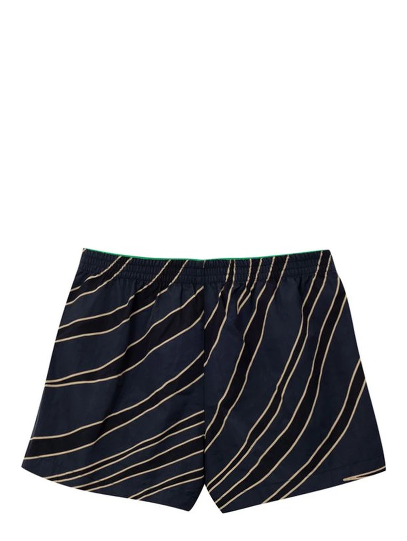 Blue Polyamide Swim Shorts