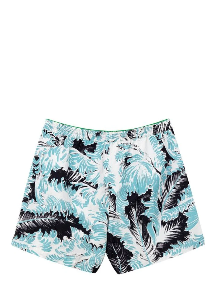 White Polyamide Swim Shorts alternative