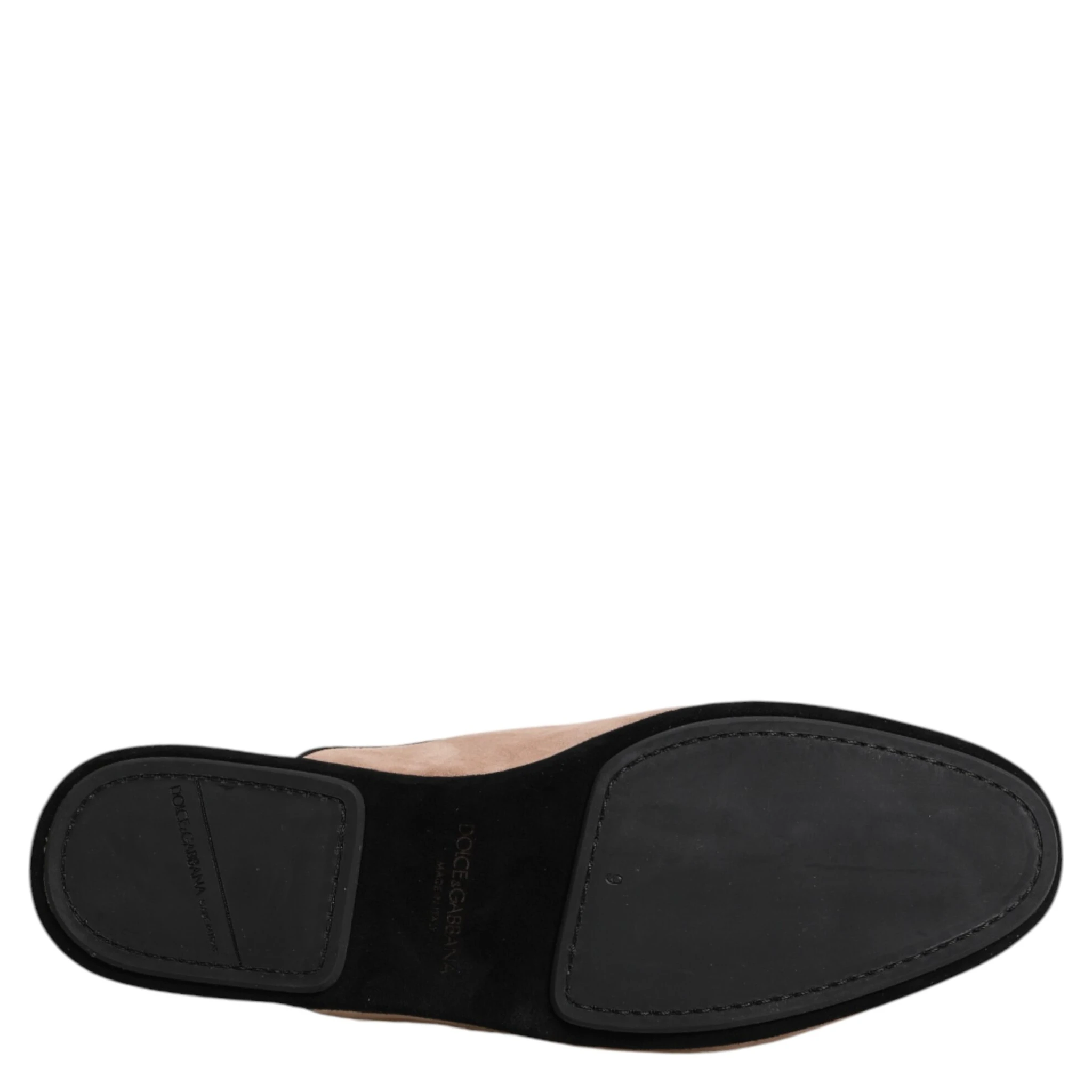 Beige Capra Suede Slides Flat Slipper Shoes
