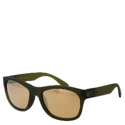 Green Plastic Sunglasses