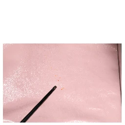 Glossy Pink Cotton Mid Waist Mini Skirt