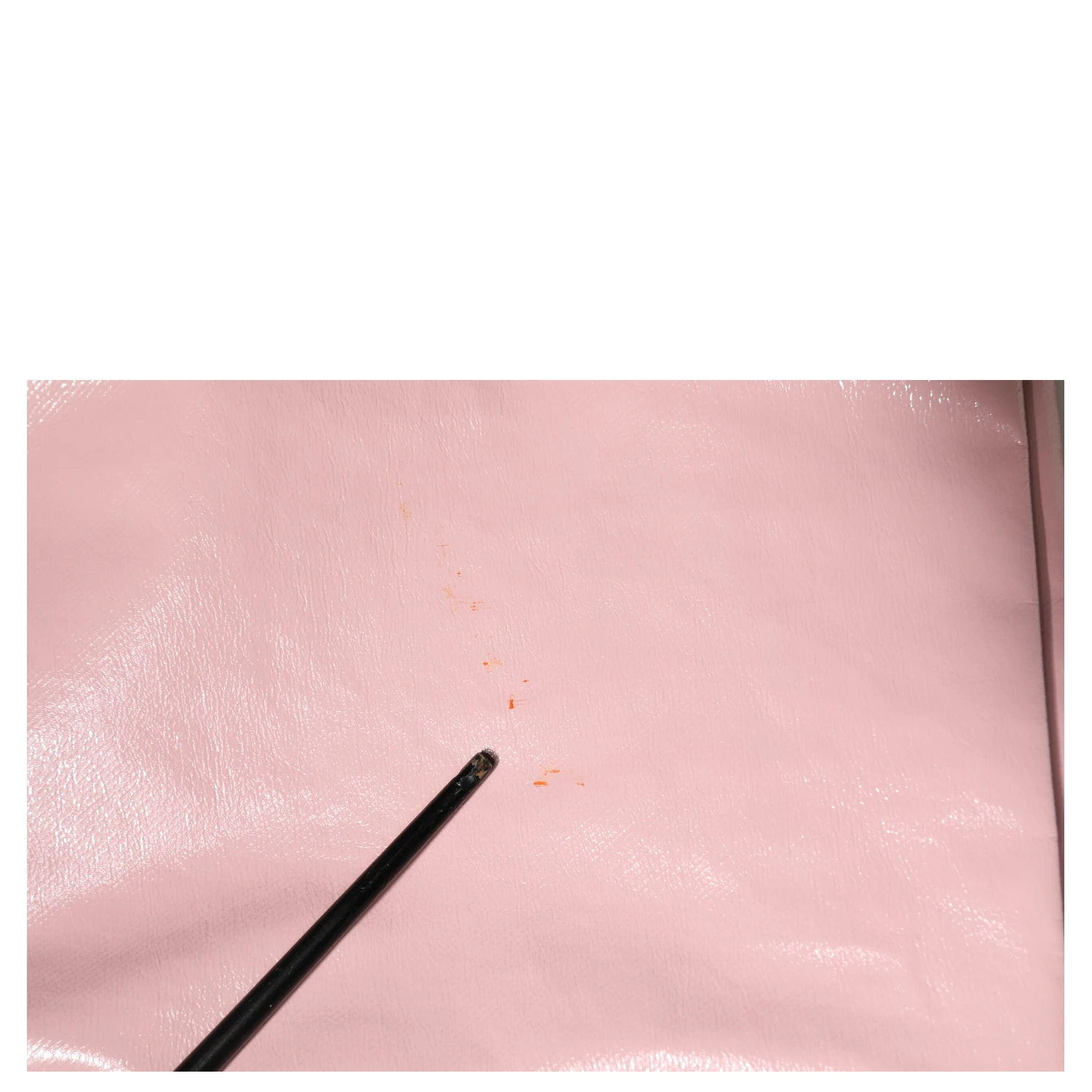 Glossy Pink Cotton Mid Waist Mini Skirt