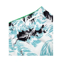 White Polyamide Swim Shorts