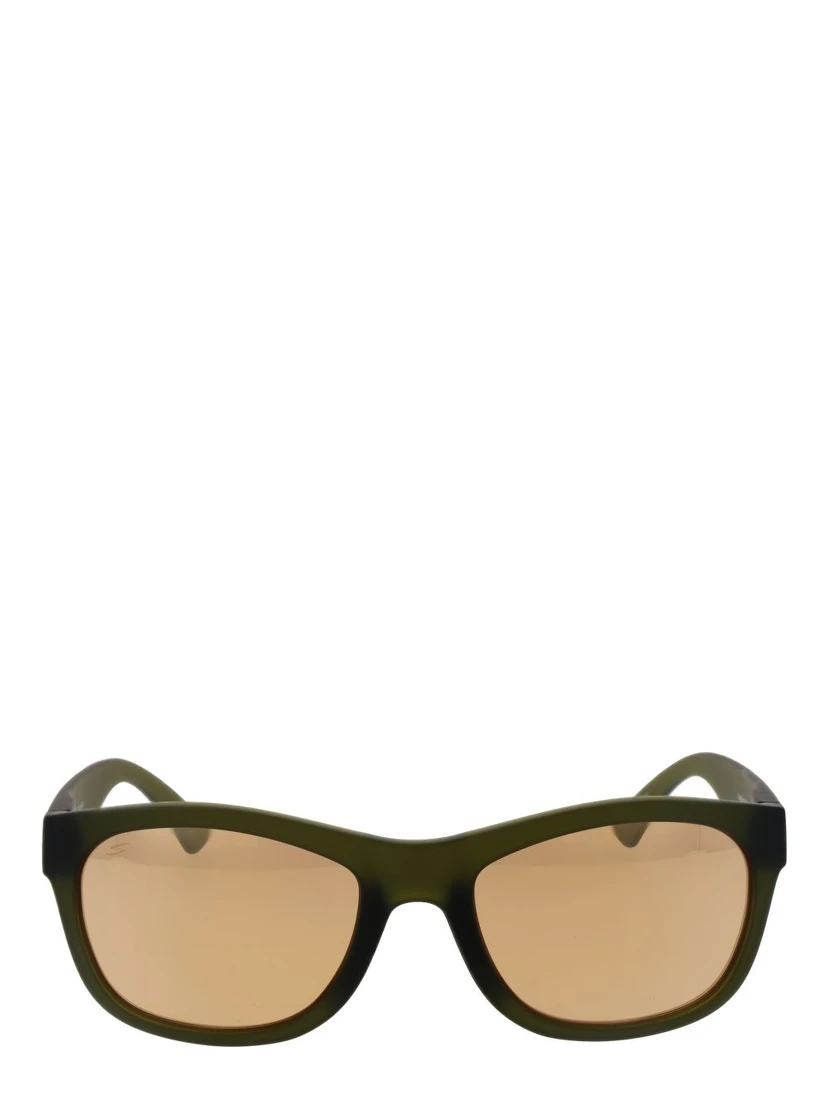 Green Plastic Sunglasses