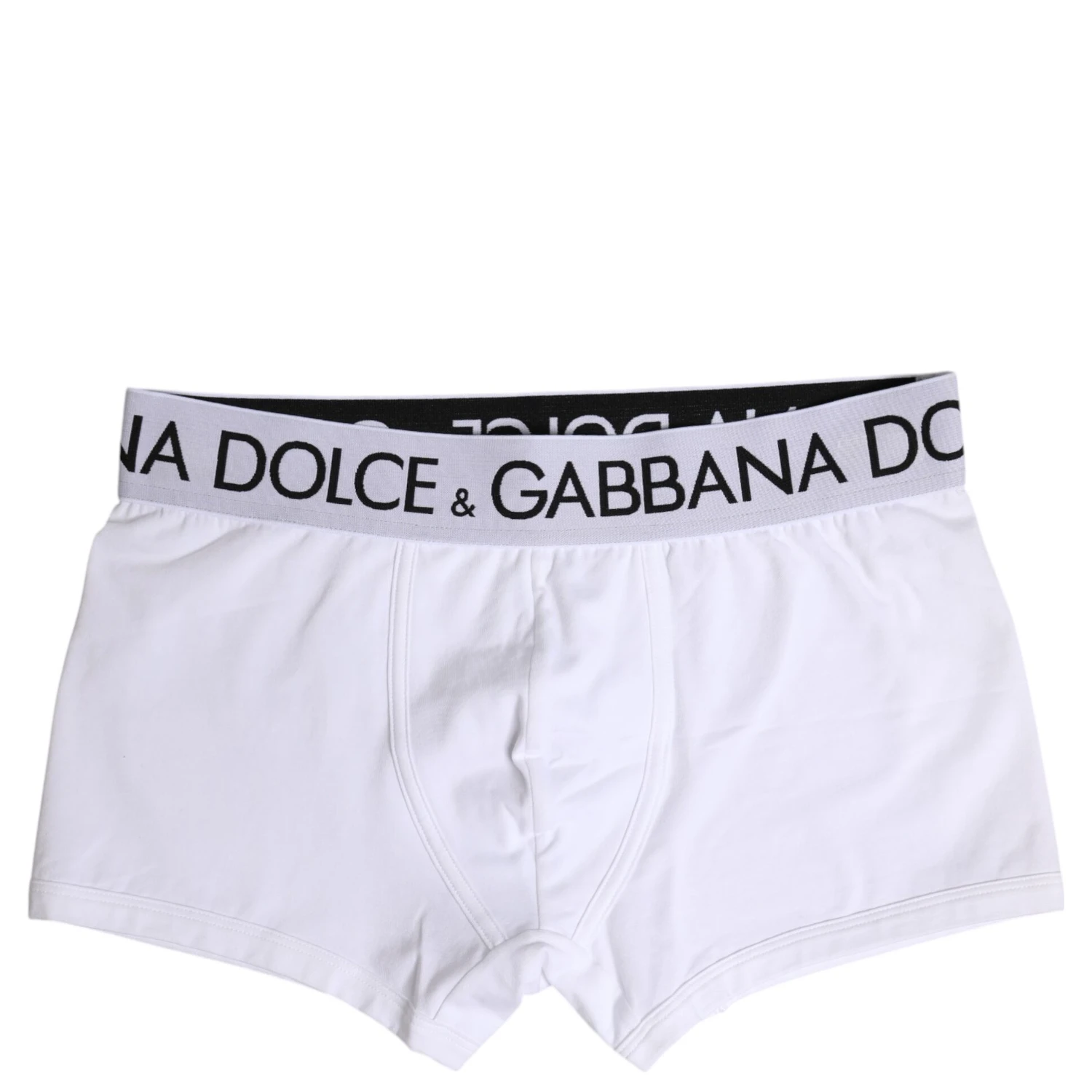 White Cotton Stretch Regular Boxer Underwear