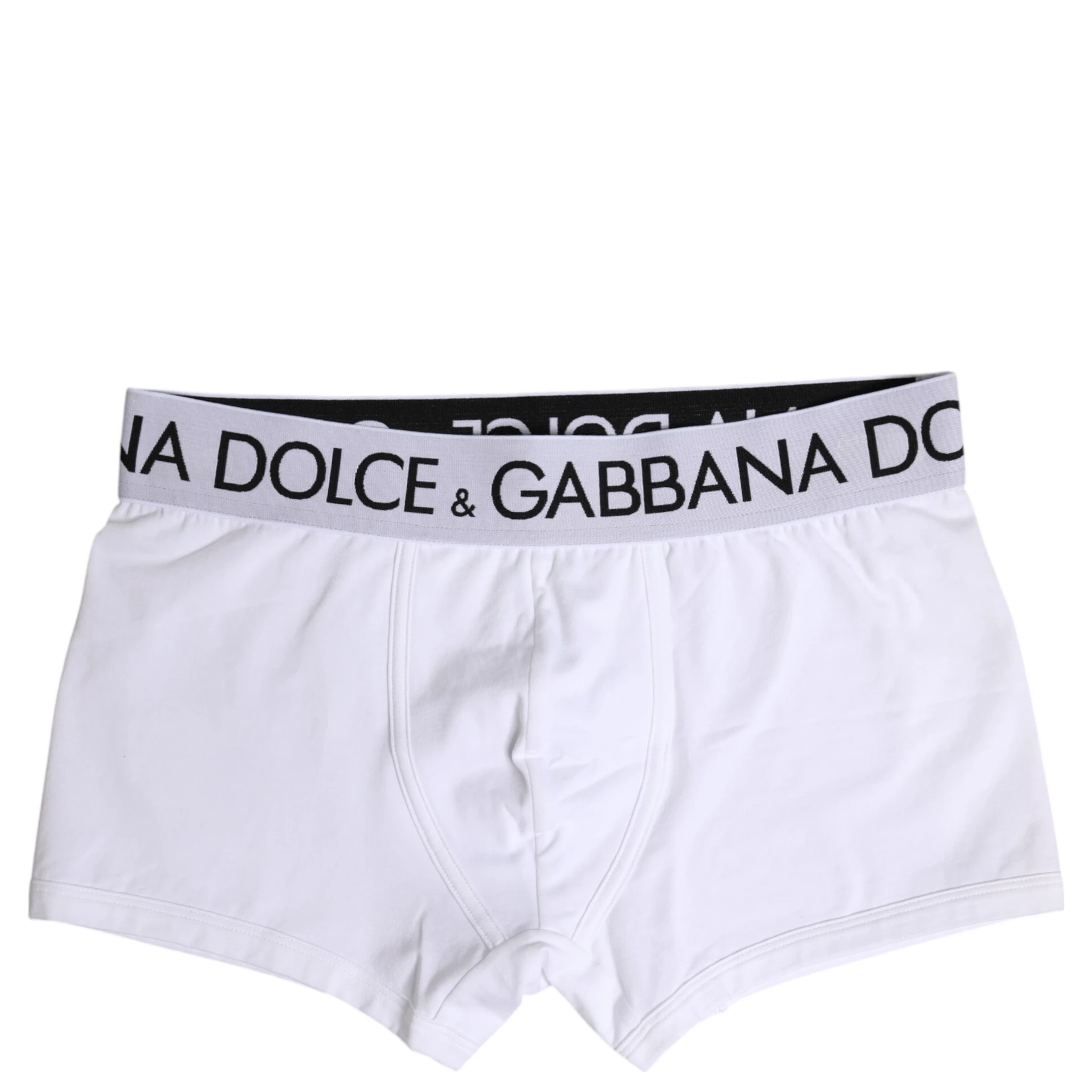 White Cotton Stretch Regular Boxer Underwear