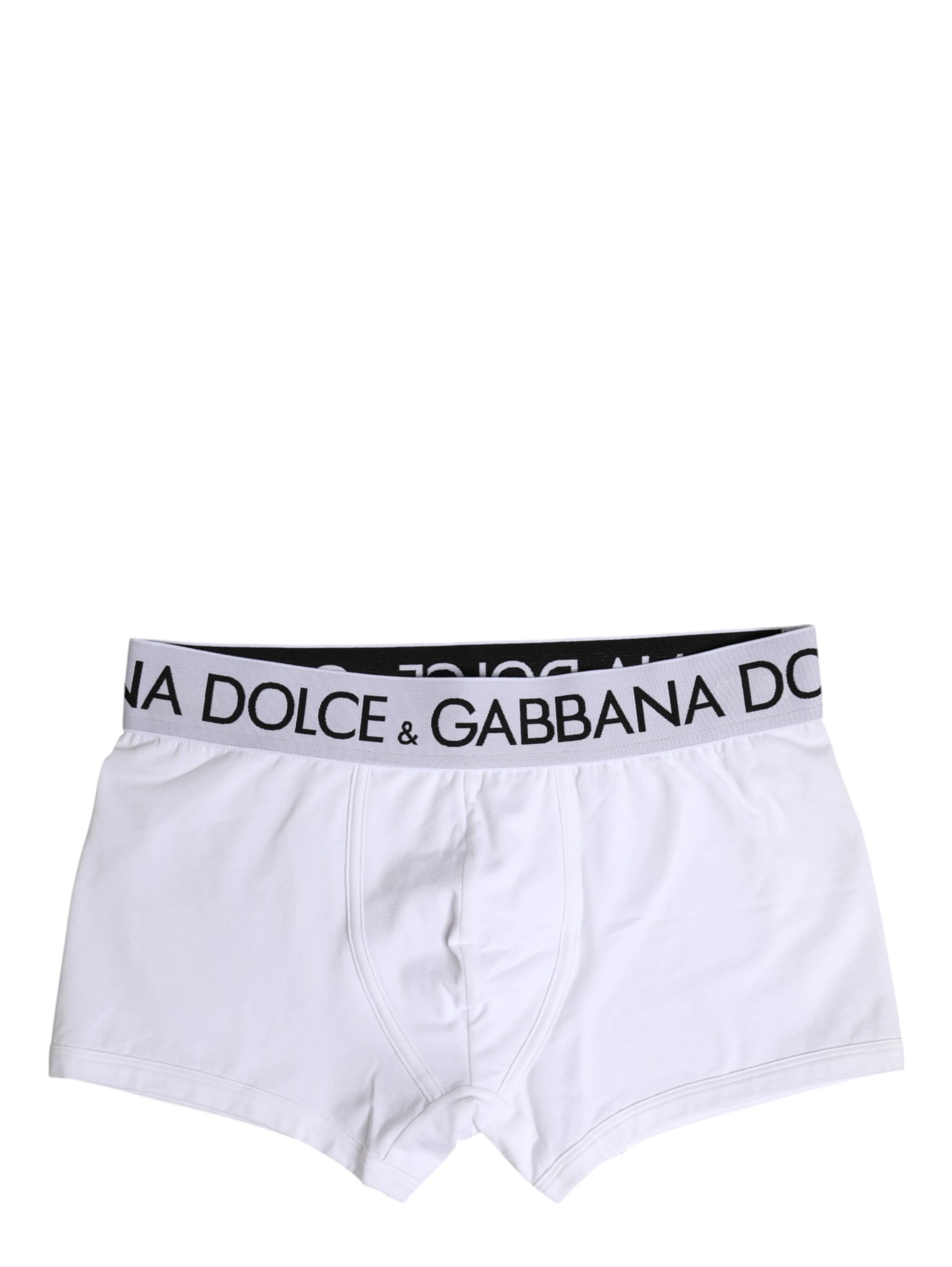 White Cotton Stretch Regular Boxer Underwear