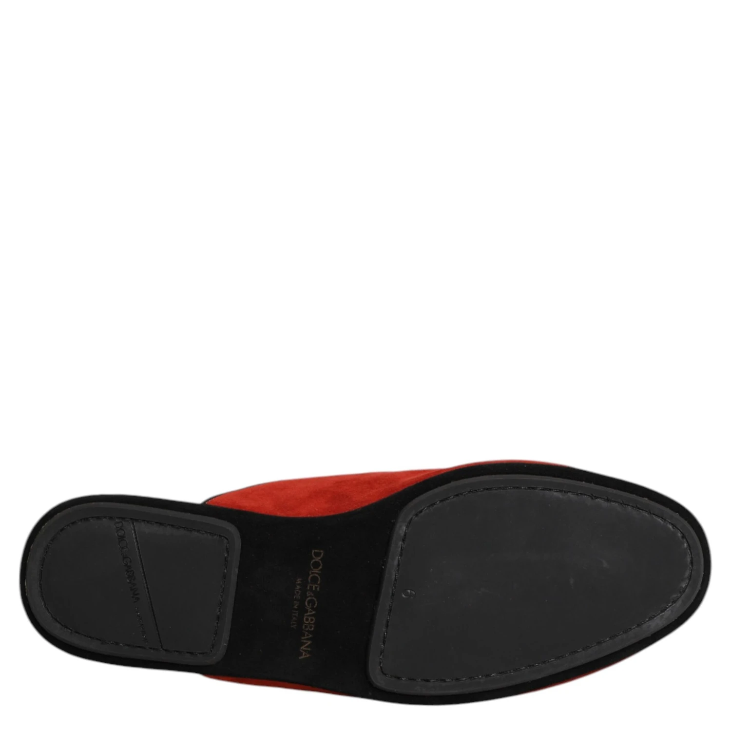 Orange Suede Slides Flat Slipper Shoes