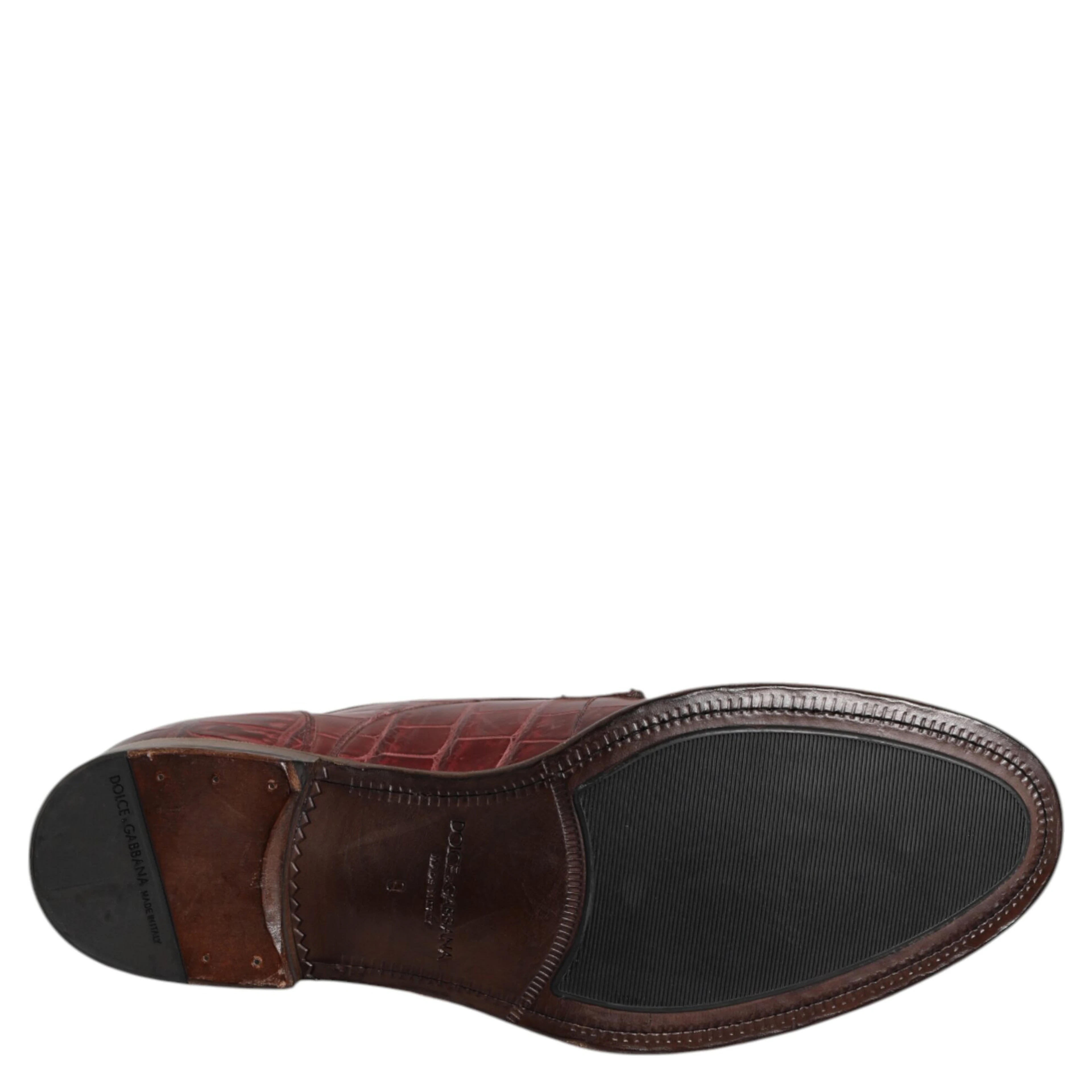 Burgundy Leather Lace Up Derby Dress Shoes