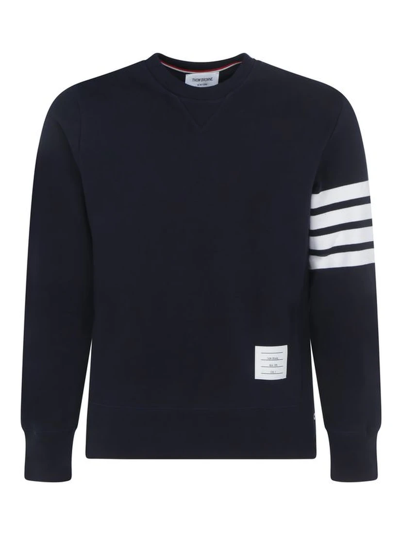 Blue Cotton Sweatshirt