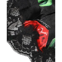 Multicolor Floral Silk Tank Lingerie Underwear