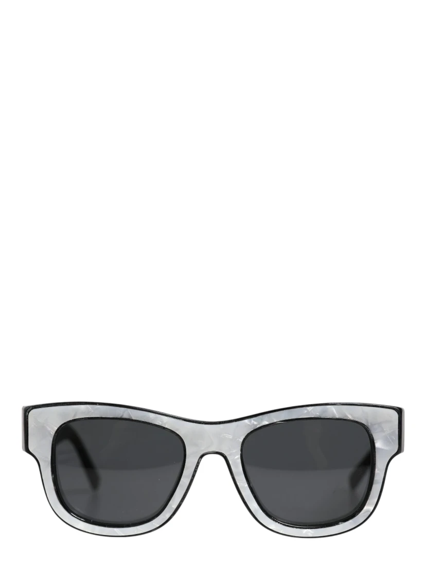 Pearl White Acetate Frame DG4379 Domenico Shade Sunglasses