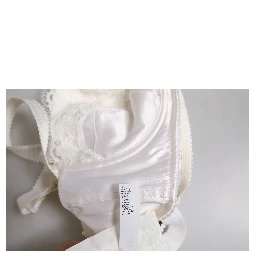 White Silk Underwired Balconette Bra Underwear