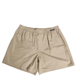 Beige Cotton Regular Boxer Shorts Underwear
