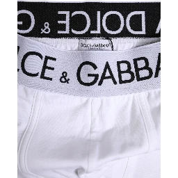 White Cotton Stretch Regular Boxer Underwear