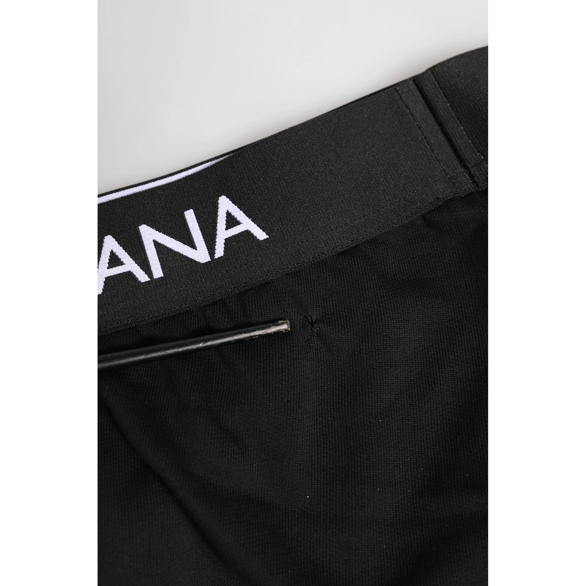 Black Cotton Stretch Regular Brief Underwear