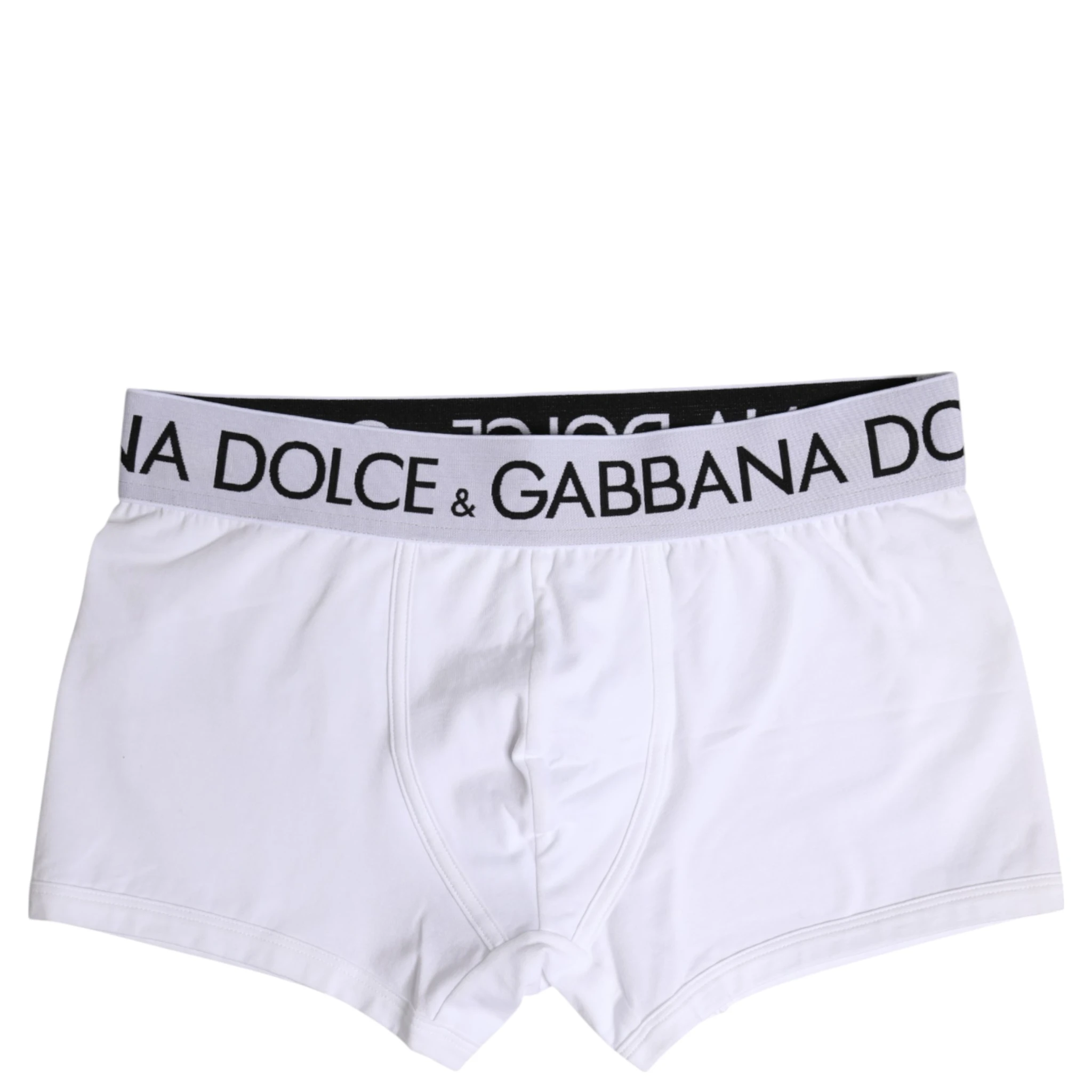 White Cotton Stretch Regular Boxer Underwear