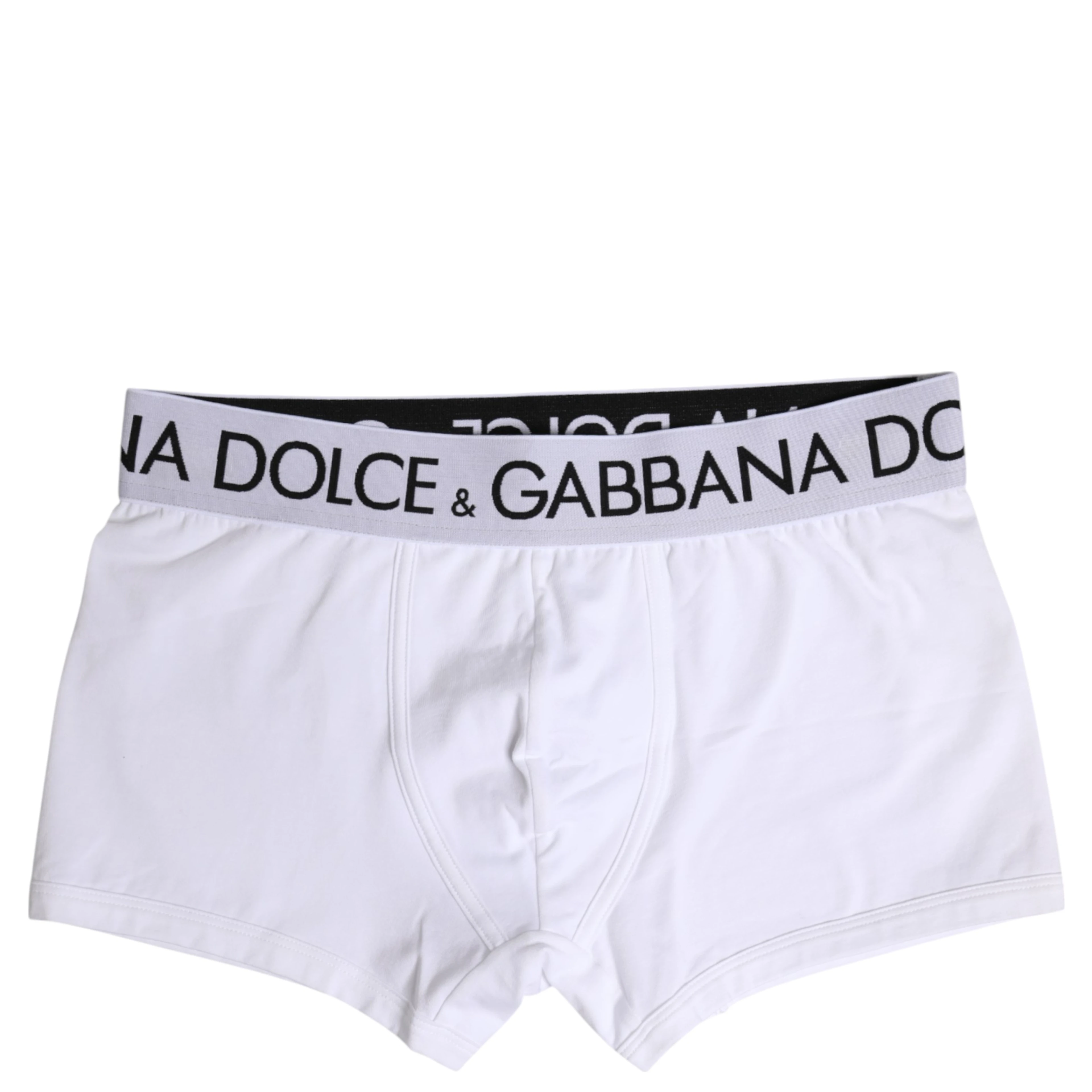 White Cotton Stretch Regular Boxer Underwear