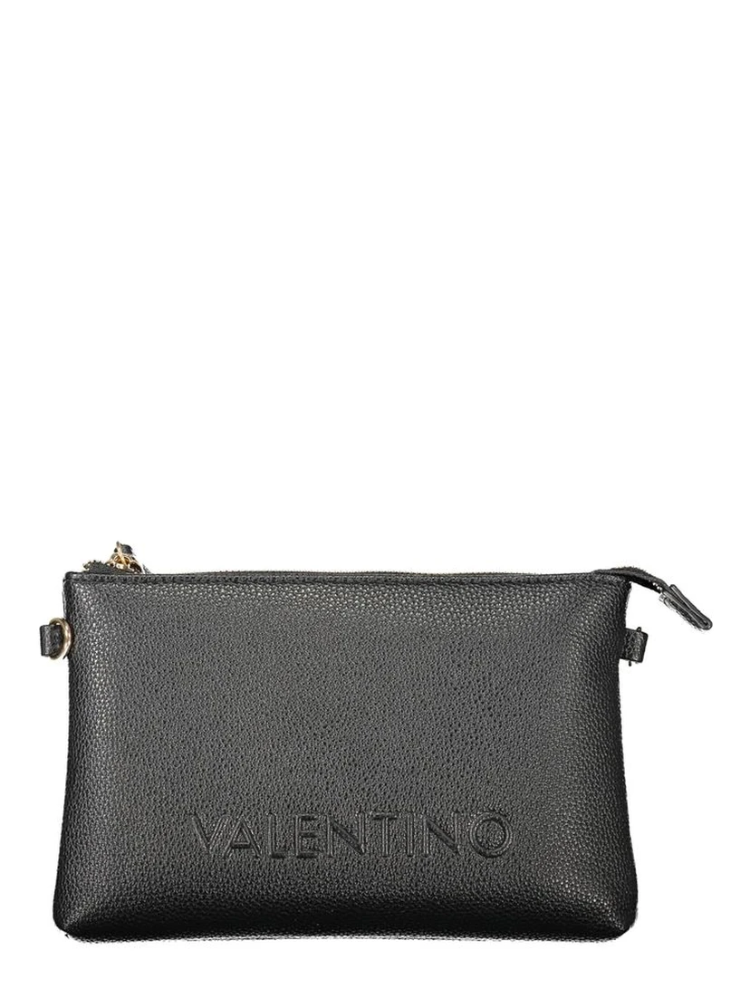 Black Polyethylene Women Handbag