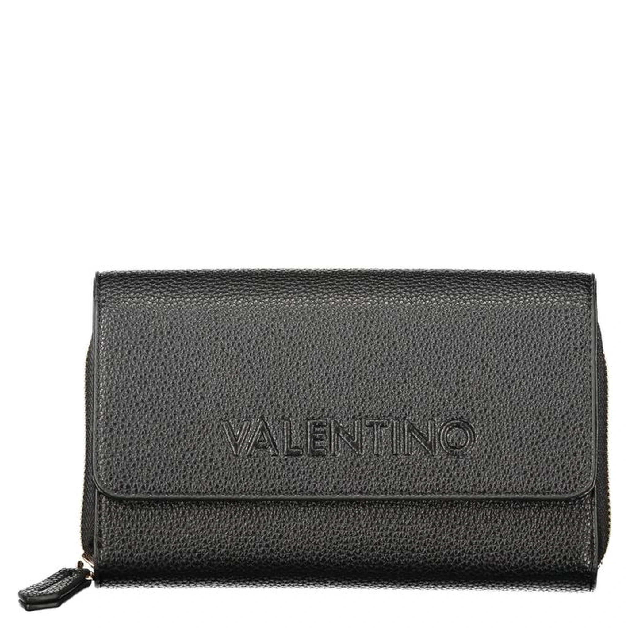 Black Polyethylene Women Wallet Convertible Shoulder Bag