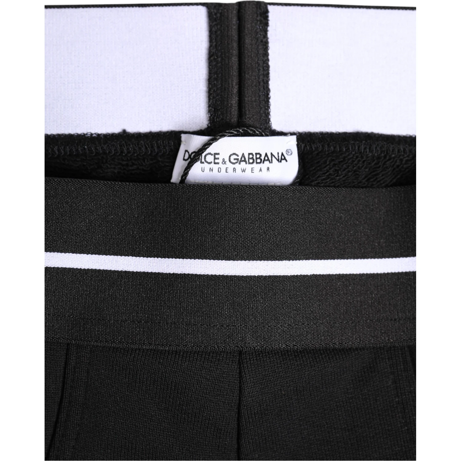 Black Cotton Stretch Regular Brief Underwear