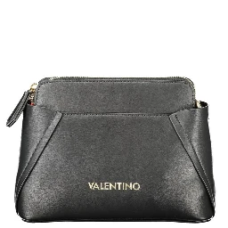 Black Polyethylene Women Handbag