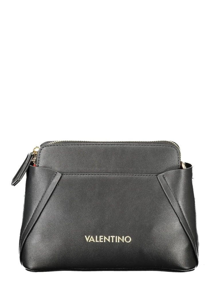 Black Polyethylene Women Handbag