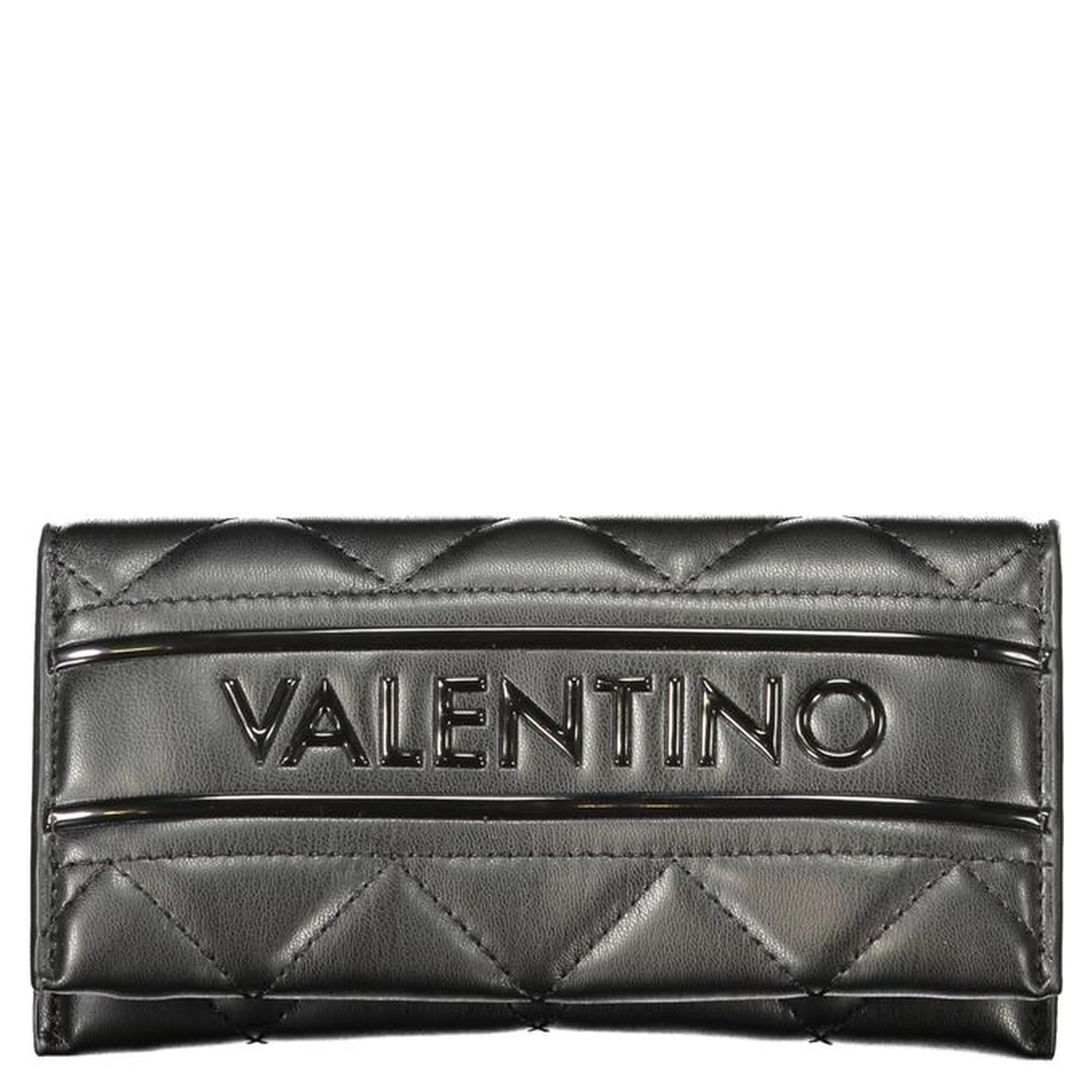 محفظة نسائية سوداء من البولي إيثيلين